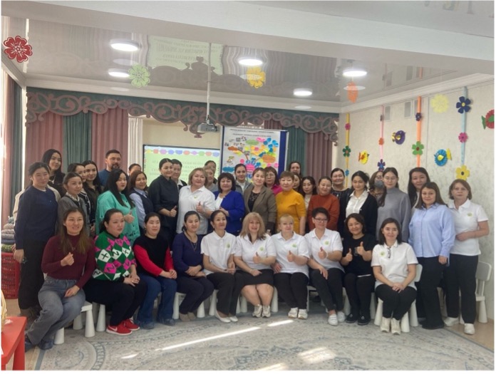 Семинар в детском саду №25 «Таңшолпан» – помощь детям с особыми потребностями